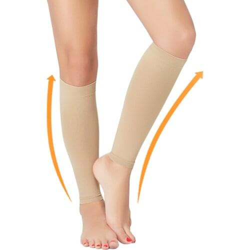 1Pair Elastic Socks Nurses Stockings Pressure Socks Stovepipe Socks Care Leg Blood Pressure Level Regain Health