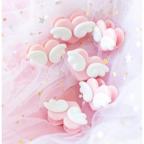 5 Pcs Pink Love Heart Paper Clips File Folder Clip Organizer Girl Decoration Photo Student Stationery Office School Supplies
