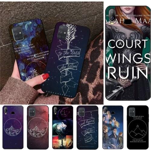 A Court of Mist and Fury Sarah J Maas Phone Cover For Samsung Galaxy A21S A01 A11 A31 A81 A10 A20 A30 A40 A50 A70 A80 A71 A51