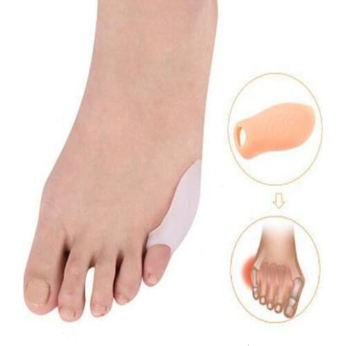 Valgus 10pcs Little Toe Separator Bunionette Corrector Toe Sillicone Gel Separator Orthotics Valgus Eases Callus pedicu