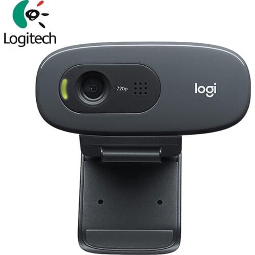 Logitech New original C270/C270i HD Webcam Widescreen 720p Video Built-in Microphone USB port Desktop PC Camera