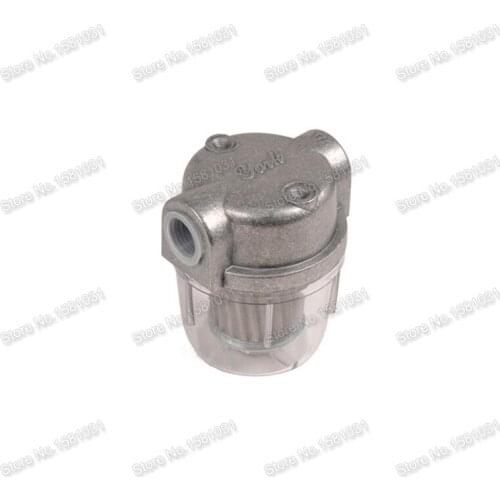 25L/H PC cup oil filter Strainer filter 1/4" small diesel filter for burner and boiler
