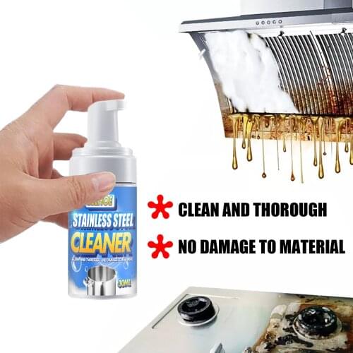 30/100ML Multifunctional Kitchen Cleaner Metal Grease Rust Suface Cleaning Deodorant Household Detergents