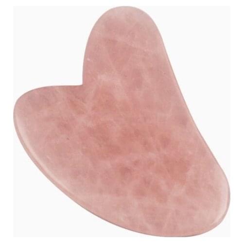 Natural Quartz Gua Sha Board Jade Stone Body Facial Eye Scraping Plate Acupuncture Massage Relaxation Health Care Hot