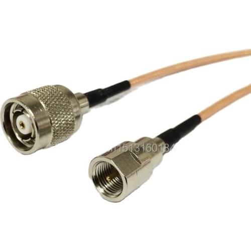 New Modem Coaxial Cable RP-TNC Male Plug To FME Male Plug Connector RG316 Cable 15CM 6" Adapter