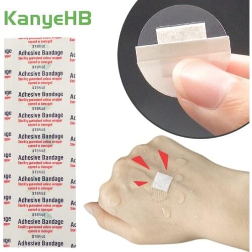 30pcs Band-Aid Waterproof Breathable Invisible Transparent Ultra-thin Wound Hemostasis Sticker Aid Bandage Band Aid Plaster A614