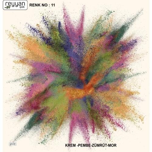 REYYAN SILK OYALIK WRITING (NEW QUALITY)-15347 - RENK-11