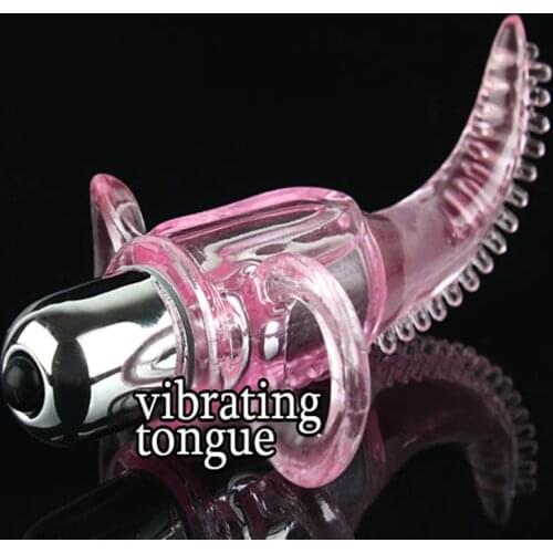 Female Sex Toys 10 Speed Vibro Finger Massage Clit Clitoris Stimulating Vibrator Love Teaser Vibrating Tongue Adult Sex Products