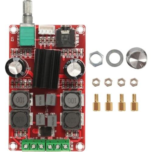 TPA3116D2 TPA3116 2*50W High End Digital Power Amplifier Board Module XH-M189 DC24V Dual Channel Stereo Power Amplifier Board