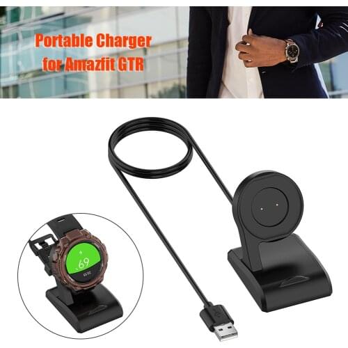 Charger Cable for Amazfit T-Rex A1918 GTR 42mm 47mm GTS Smartwatch USB Charging Adapter Cord USB Charger Wire Accessories