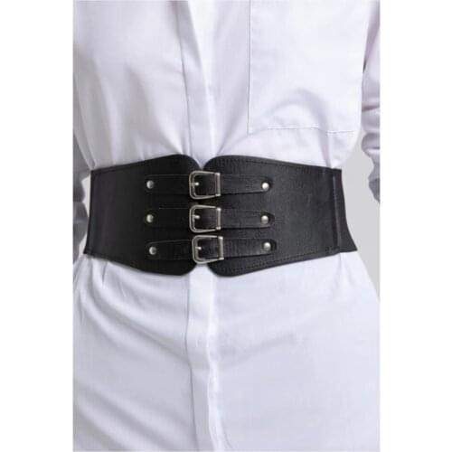 Women With Three Buckles Corset Belt Women 'S Trend Special Belt