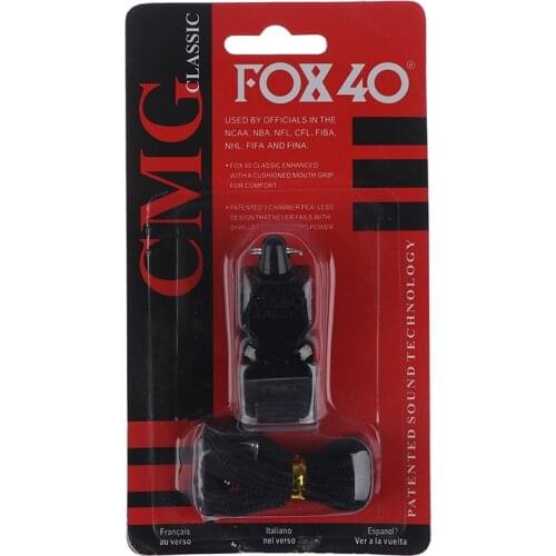 1 Pc Whistle with Lanyard Fox 40 Soccer Football Basketball Hockey Baseball Referee