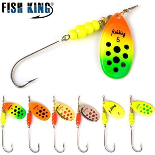 1PC Spinner bait Spoon Lures SPINNER rotating iron sequin fishing vib bait single hook sea bass fake bait bionic bait pesca