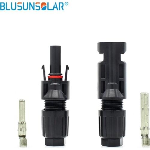 100xpairs 1000V DC Solar Connector Solar Plug Cable Connectors (M&F) for Solar Panels and Photovoltaic Systems