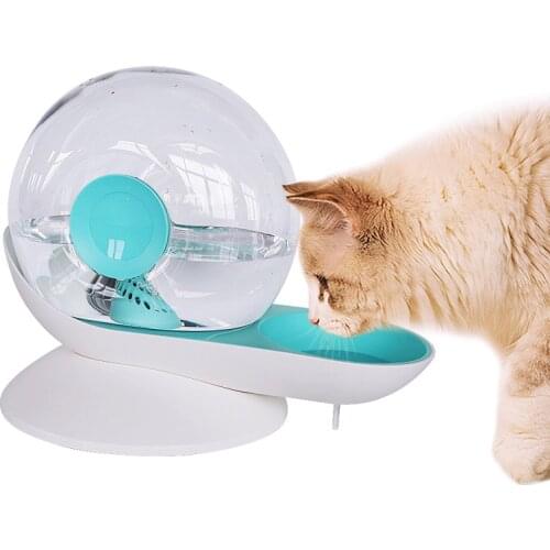 2.8L Snails Bubble Automatic Cat Water Bowl Fountain For Pets Water Dispenser Large Capacity Drinking Bowl Pet Drink for Dog Cat