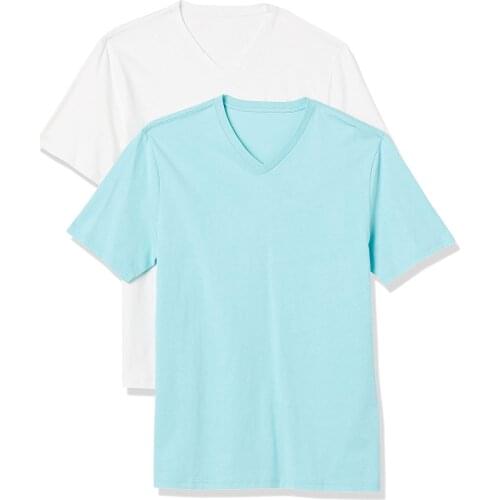 2020 Womens Color 2020 solid color T-shirt cotton casual