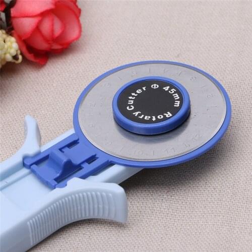 28mm 45mm Rotary Cutter Sewing Quilting Leather Fabric Craft Cutting Tool DIY QW