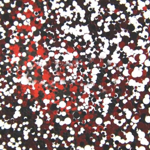 500Gram/lot Round Glitter Red Black White colors Shiny Metallic Nail Art Resin Slime Decoden Supplies 1mm2mm3mm Mixed YMP-12