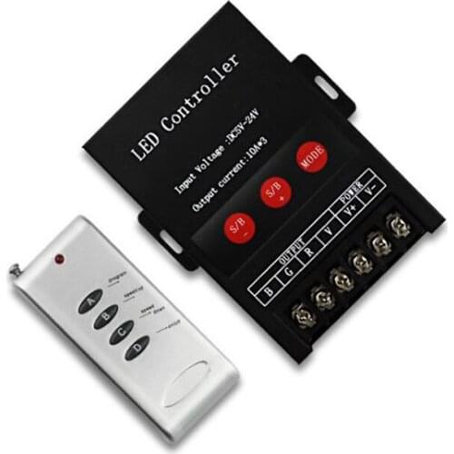 360w Led dimmer adapter dc 12v-24v 30A Wireless RF Remote DRL controller Car Led Light strobe Module Running light Relay Harness