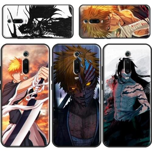 Bleach Ichigo Kurosaki Cover For POCO X3 Pro M3 F3 Phone Case For Xiaomi Mi 10T Pro 11 Ultra 9 10 Mi Note 10 Lite