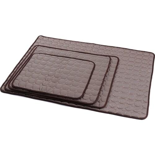 Big Pet Ice Cooling Mat Breathable Dog Cushion Puppy Cat Mats Non-Toxic Cool Bed Blanket Dog Mattress Accessories XS/S/M/L/XL