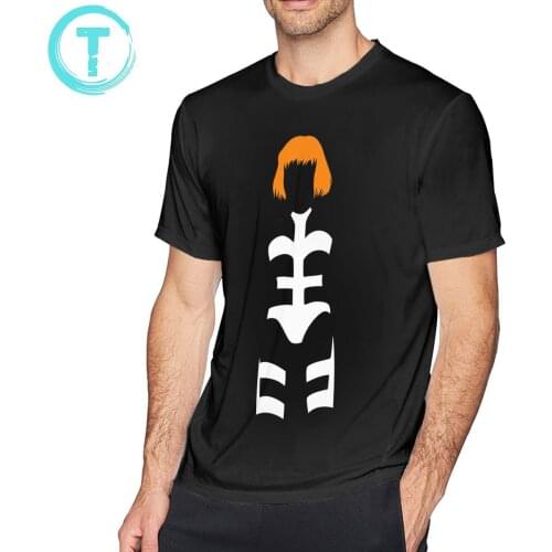 The Fifth Element T Shirt Leeloo Silhouette T-Shirt Funny Short-Sleeve Tee Shirt Printed Casual Men Tshirt