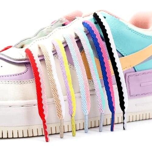 Good Quality Shoelaces Flat Shoe Lace of Polyester two-colors Fashion for All types of shoes 160 CM
