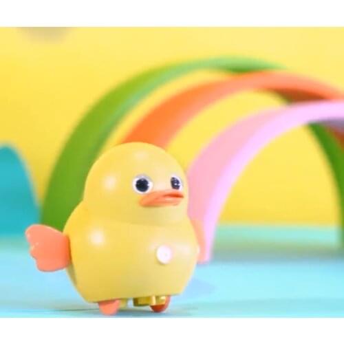 Induction Follow-up Electric Swinging Magnetic Walking Rotation Cute Animal Chick Duck Owl Smart Toys Perfect Gifts For Children