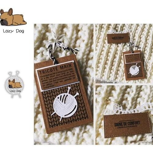 Ball of yarn Metal Cutting Dies Scrapbooking Stencil DIY Mold Knife Craft Embossing Die Cuts Card Making New Dies For 2020