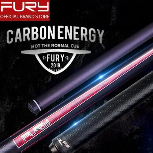 Fury Billiard Carbon Fibre Tecnologia Shaft Pool Cue Stick Kit Nine Ball Champion Equipment Taco De Sinuca Professional Billar