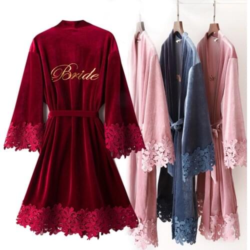NIUNIUSHOW Women's Velor Robes China