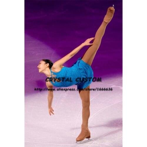 Custom Figure Skating Dresses Graceful New Brand Girls Ice Skating Dresses For Competition DR4283