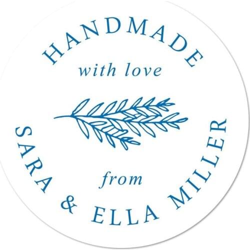 Sticker Labels for handmade items, Personalized Labels for handmade items,Social Media Stickers,Order Package Lables