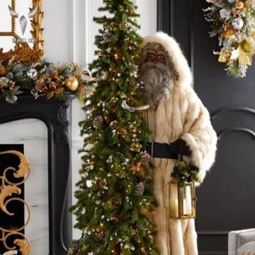Waylike Christmas Ornaments Christmas Tree Santa Claus Toys Decoration Christmas Home Santa Claus Ornaments