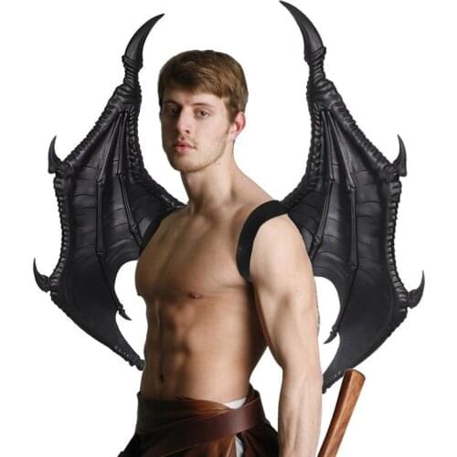 2 Colors Halloween 3D Dragon Wings Carnival Dragon Costume Party Cosplay Wings Prop Decor Mardi Gras Dragon Wings Props Costume