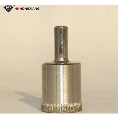 28 mm small size electroplated diamond drill bit for drilling glass holes