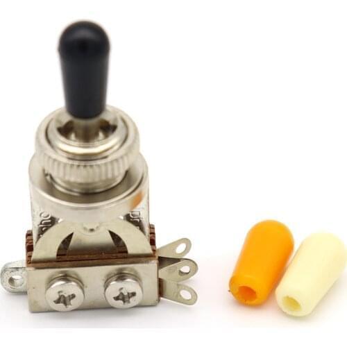 3 Way Toggle Switch With (3 color) Knobs Guitar Switch Knobs Fit GiSon EPI /LP/SG/Guitar parts