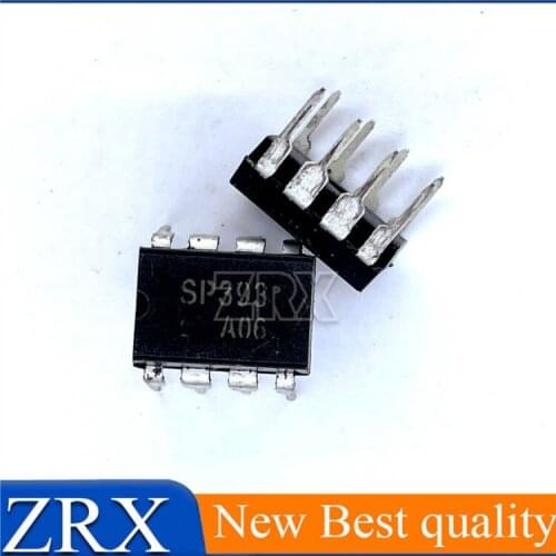 5Pcs/Lot New original LM393N SP393 dual voltage comparator DIP-8