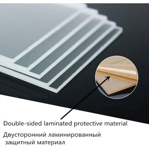 Plexiglass Transparent Clear plastic Sheet acrylic board organic glass polymethyl methacrylate 1mm 3mm 8mm thickness 200*200mm