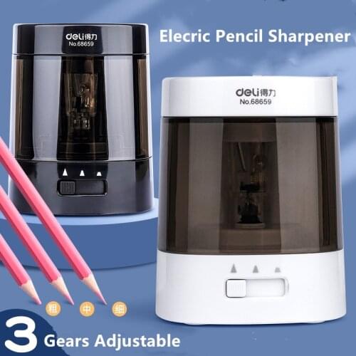 Deli Electric Pencil Sharpener For graphite pencil φ8mm EH500