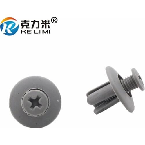 KE LI MI Car clips fastener door trim panel retainer rivet fits 8mm hole plastic screw expansion clips auto