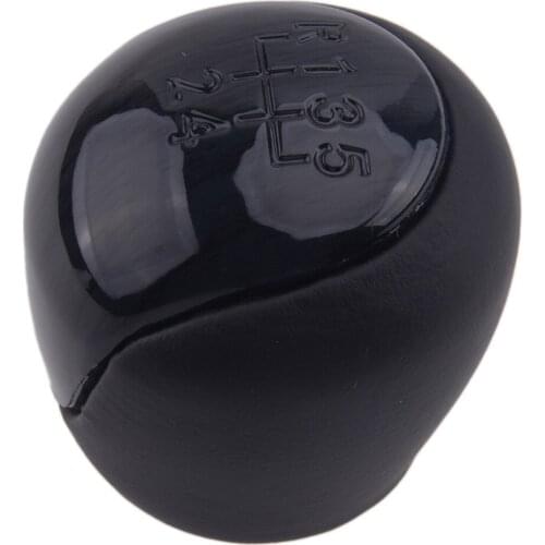Black 5 Speed Manual Gear Shift Knob Handball Fit For Kia Forte Soul Hyundai IX35 Elantra 2008 2009