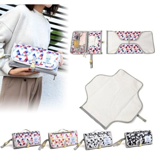 Baby Changing Mat Portable Foldable Washable Waterproof Mattress Changing Pad Mats Reusable Travel Pad Diaper
