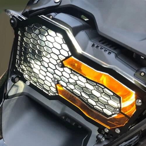 For BMW R1250GS R1250 GS Adv 2018-2020 Headlight Head Light Guard Protector Cover Protection Grill Motorcycle Accessories