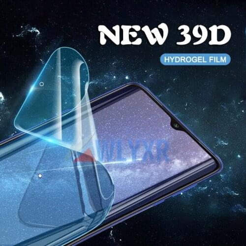 New 39D Screen Proctor Hydrogel Film Full Cover For Huawei Honor 9X 8X Lite 10 20 Lite P Smart Z Nova 3i 4E 5i 5 Protective Film