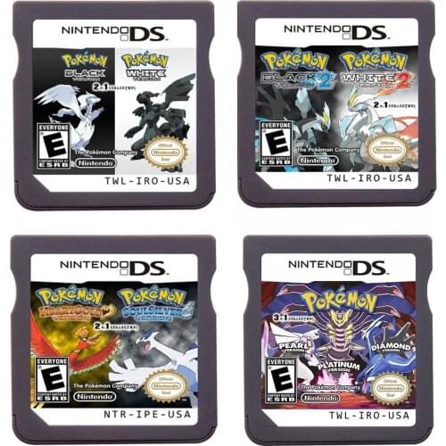 Pokemon Series NDSL GB GBC GBM GBA SP Video Game Cartridge Console Card Classic Game Collect Colorful Version English Language