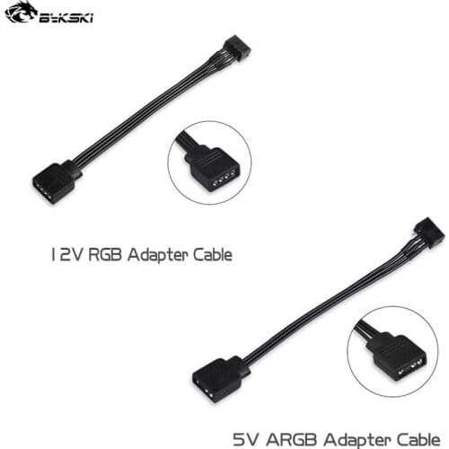Bykski B-CNTR-95X4L/B-CNTR-95X3L Adapter Cable Lighting ASUS AURA Motherboard SYNC Optical Line RGB/RBW 5V3Pin/12V4Pin