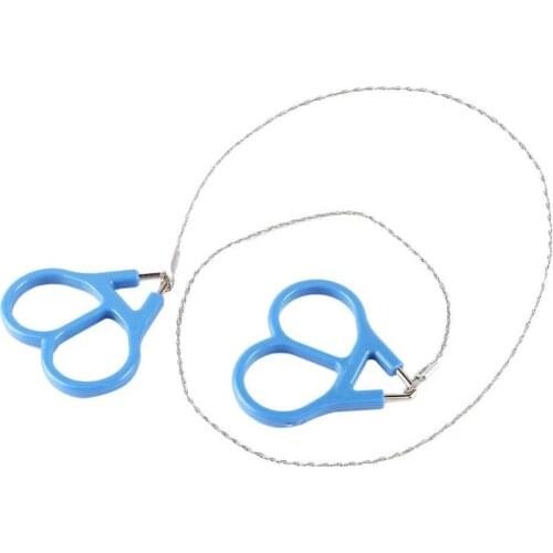 Emergency Travel Hiking Hunting Steel Wire Saw Ring Scroll Outdoor Survival Tool High Strength Saw Wire