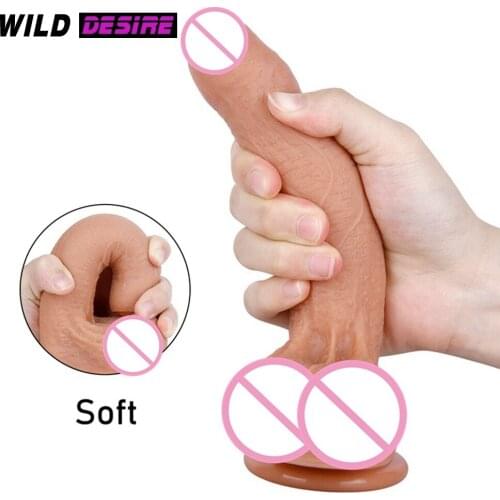 Lesbian Strap On Dildos With Real Foreskin Erotic Cock Penis G Spot Clitoris Stimulator Silicone Anal Butt Plug Sex Shop Woman