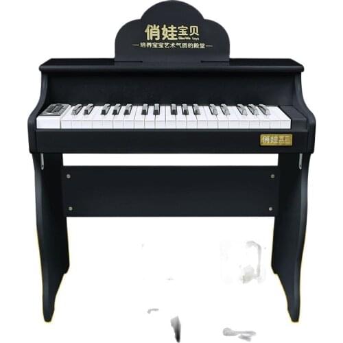Multifunctional childrens toys piano girl childrens electric piano wooden enlightenment small piano 37 keys